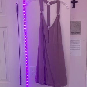 RVCA casual light pink dress